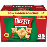 Cheez-It Baked Snack Crackers, White Cheddar, 1.5 oz., 45 pk.