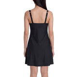 Lands' End Women's Swim Dress - Black - XXL