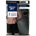 Reebok Men's 4-Pack Performance Boxer Brief