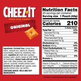 Cheez-It Original Baked Snack Crackers, 1.5 oz., 45 pk.