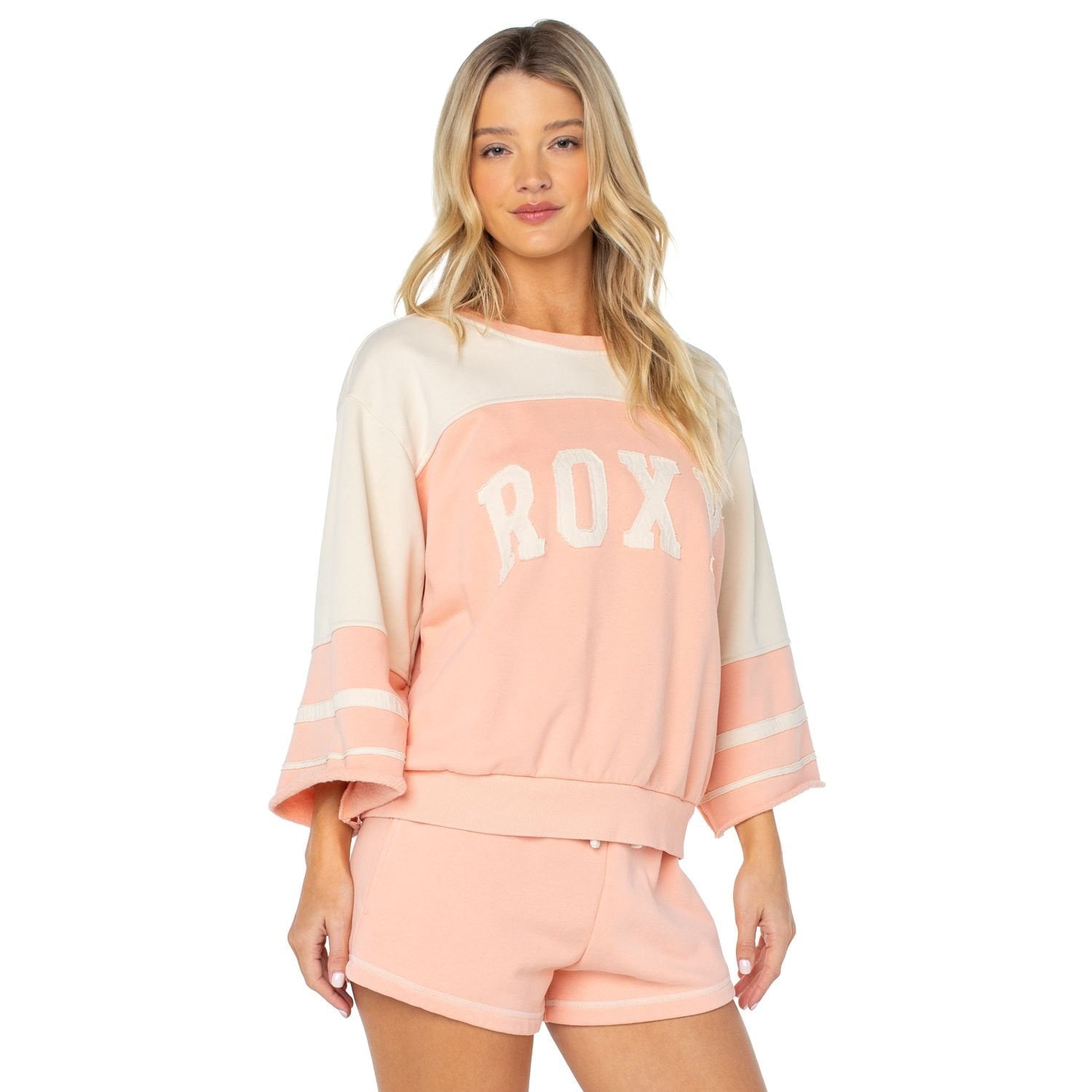 Roxy Women's Game On Fleece Top - Blue - XXL