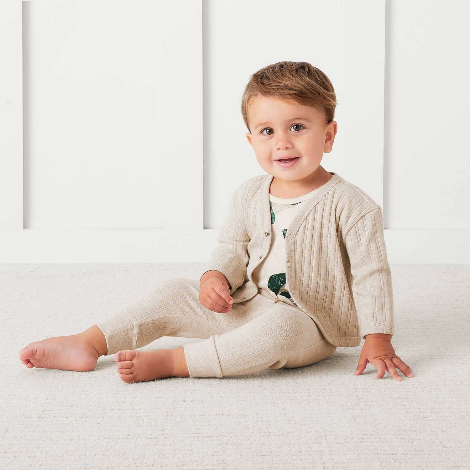 Member's Mark Baby 2-Pack Organic Cotton Cardigan - Blue