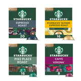 Starbucks by Nespresso Vertuo Coffee Pods, Variety Pack, 60 ct.