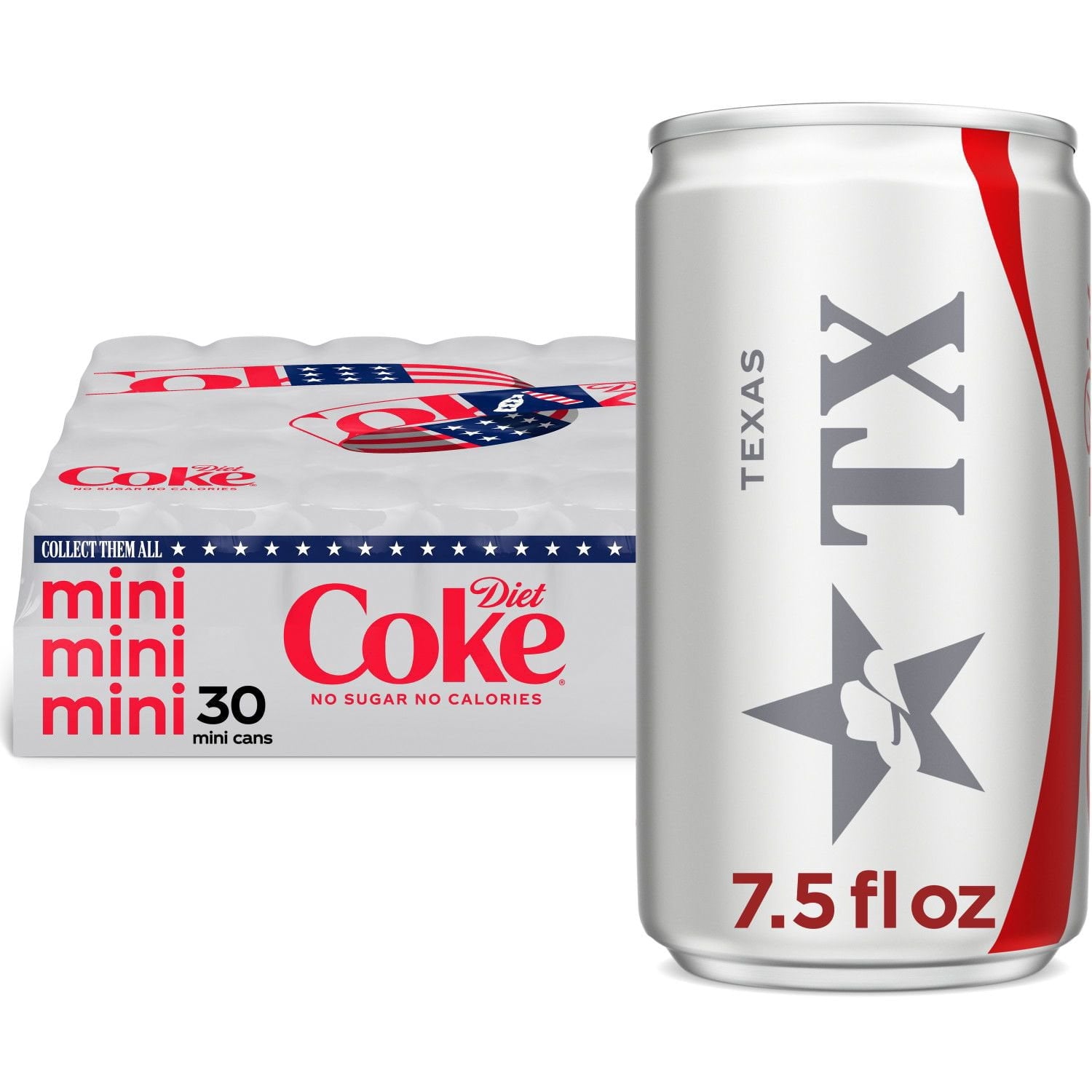 Diet Coke Soda Mini Cans, 7.5 fl. oz., 30 pk.