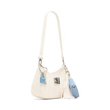 Steve Madden Logo Blibby Embossed Crossbody with Charms