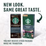 Starbucks by Nespresso Espresso Coffee Pods, Dark Roast 60 ct.