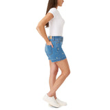 Seven7 Women's Denim Weekend Short - White
