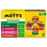 Mott's No Sugar Added Applesauce Variety Pack, 3.2 oz., 32 ct.