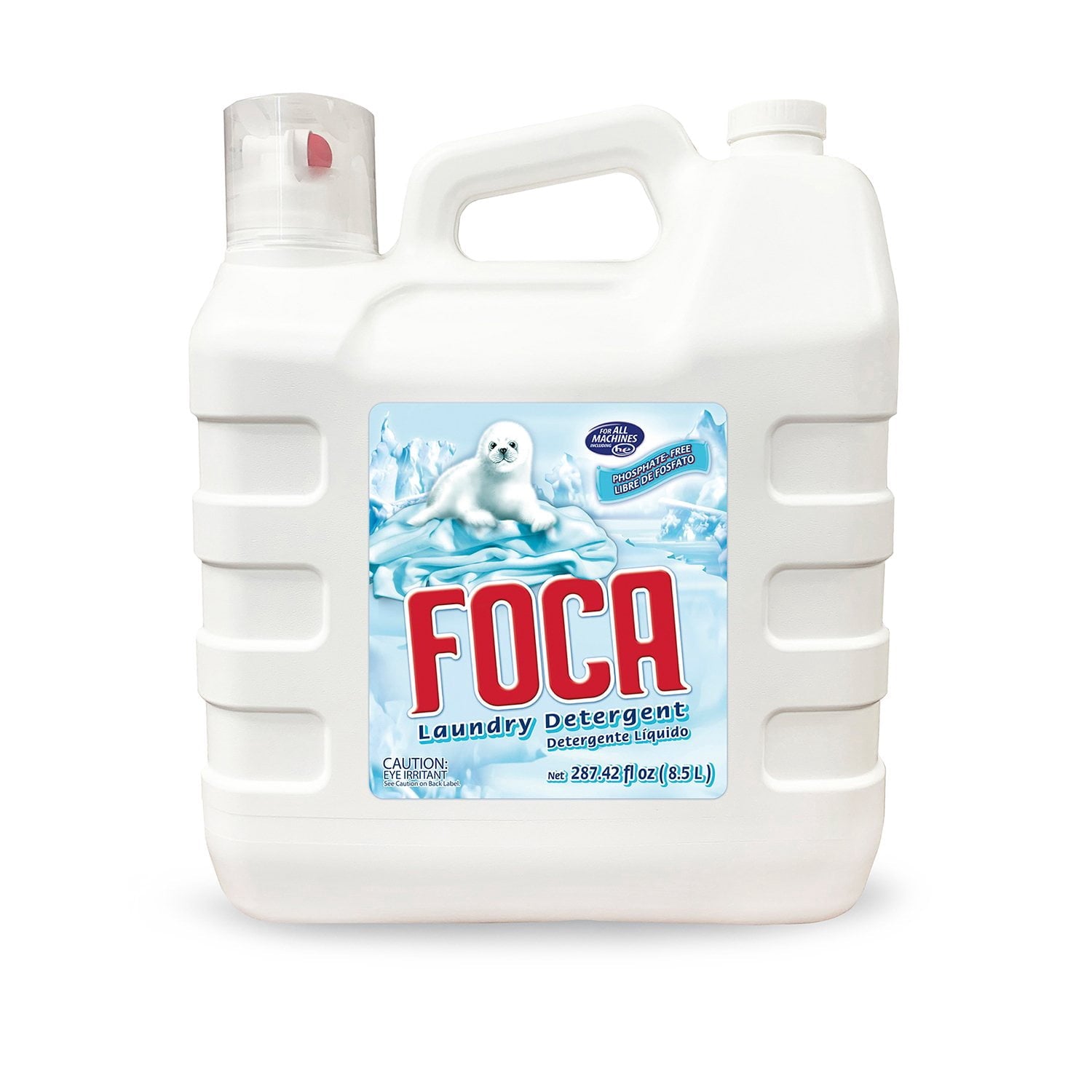 FOCA Liquid Laundry Detergent, Fresh Scent, 287.42 fl. oz