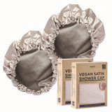 NIGHT Satin Anti-Frizz Shower & Sleep Caps, 2 pk.