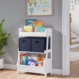 RiverRidge Folding Bins Cube Storage Cubbies, Set of 6 Playroom Organizers