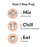 Oats Overnight High Protein Oatmeal Shakes, Variety Pack, 9 ct.