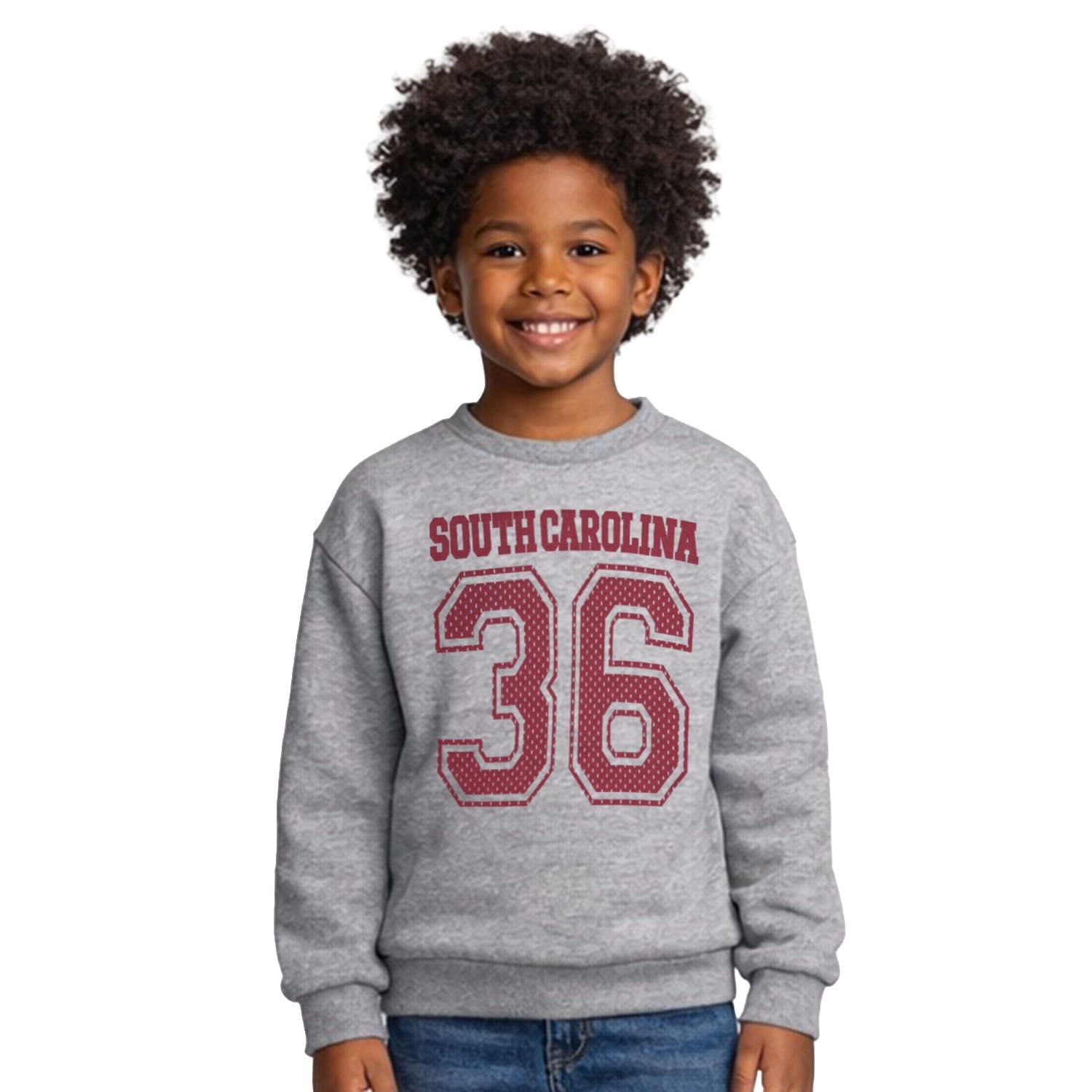 State of Mine Kids Jersey Days Crew Sweatshirt - XL