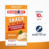 Bumble Bee Snack On The Run Chicken Salad Kits - 3.5 oz - 9 Pack