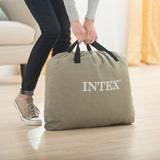Intex Queen Dura-Beam Comfort Pillow Airbed w/ Internal Pump