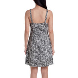 Lands' End Women's Swim Dress - Black - XXL