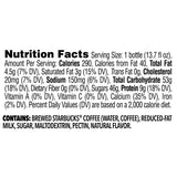 Starbucks Frappuccino Chilled Coffee Drink, Vanilla, 13.7 fl. oz.