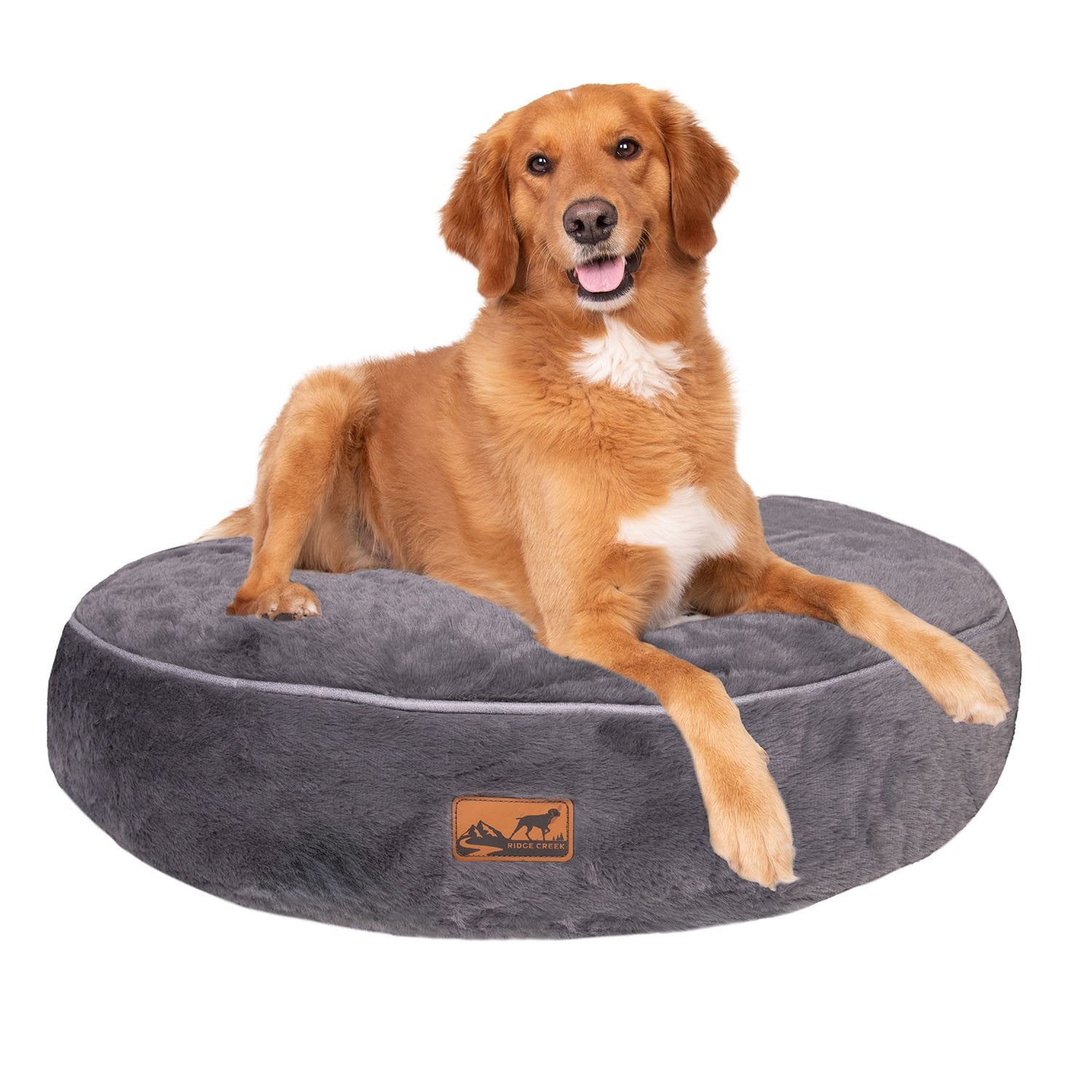 Ridge Creek Cozy Round Pet Bed, Choose Size and Color