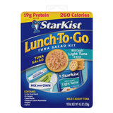 Starkist Chunk Light Tuna In Water Lunch To-Go, 4.1 oz., 5 ct.
