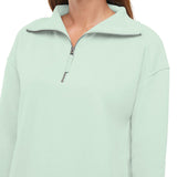 Eddie Bauer Women's Quarter-Zip Pullover - Blue - XXL