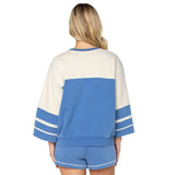 Roxy Women's Game On Fleece Top - Blue - XXL