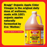 Bragg Organic Raw Unfiltered Apple Cider Vinegar, 128 fl. oz.