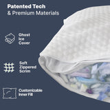 GhostBed 2-Pack Shredded Memory Foam Pillow, Assorted Sizes