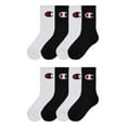 Champion Kids 8-Pack Crew Sock