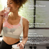 Isopure 20g Clear Protein Powder, Tropical Punch, 1.43 lbs.