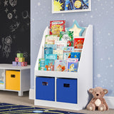 RiverRidge Folding Bins Cube Storage Cubbies, Set of 6 Playroom Organizers