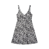 Lands' End Women's Swim Dress - Black - XXL