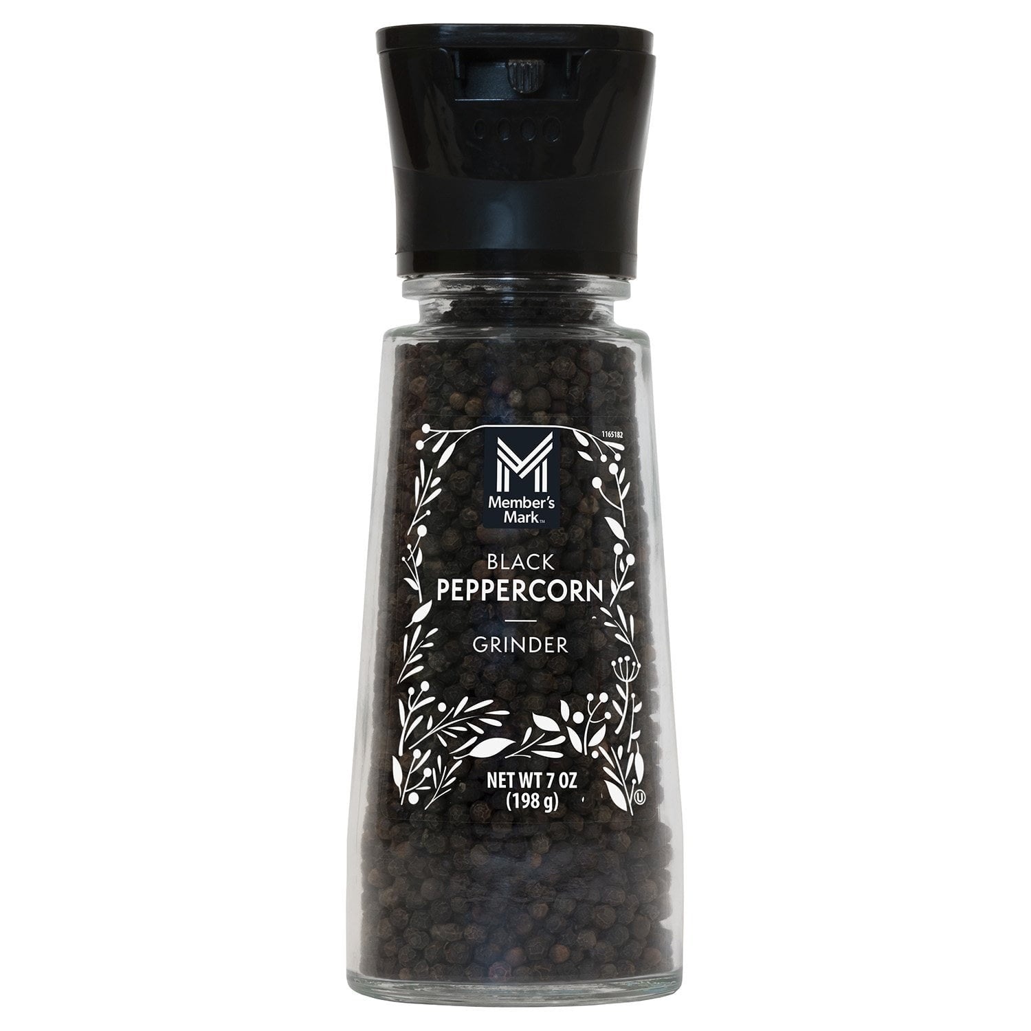 Member's Mark Black Pepper Grinder - 7 oz