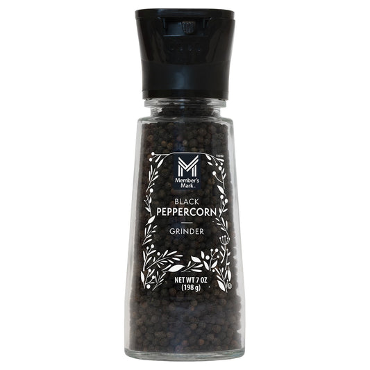Member's Mark Black Pepper Grinder - 7 oz
