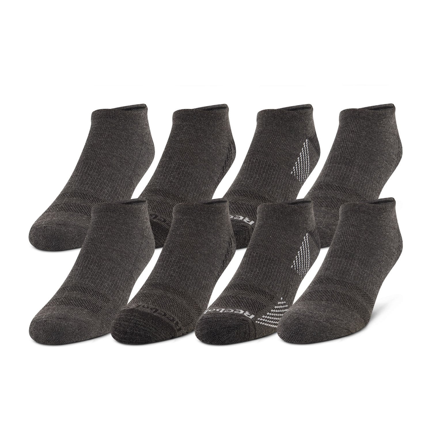 Reebok Men's 8-Pack Cushion Low-Cut Sock - Black