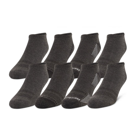 Reebok Men's 8-Pack Cushion Low-Cut Sock - Black