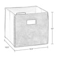 RiverRidge Folding Bins Cube Storage Cubbies, Set of 6 Playroom Organizers