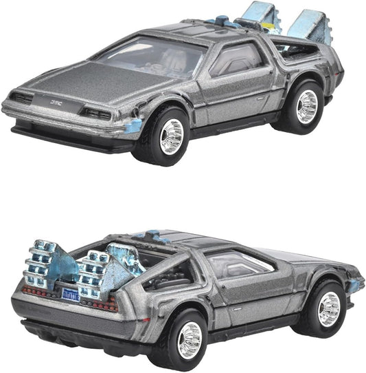 Hot Wheels Premium Back to the Future Time Machine Die-Cast Vehicle 1:64