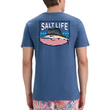 Salt Life Men's Graphic T-Shirt - Navy - XXL