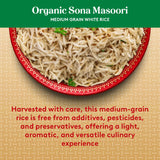 Royal Sona Masoori Organic Rice, 20 lbs.
