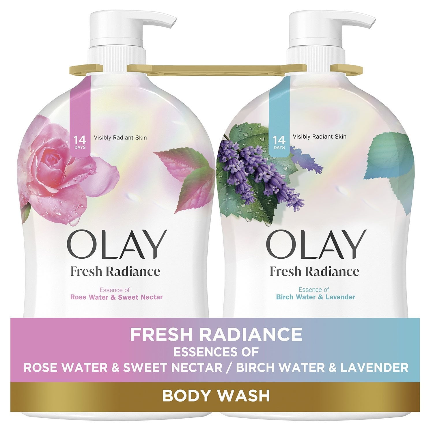 Olay Fresh Outlast Body Wash with Vitamin B3 Complex – 35 oz, 2 Pack