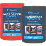 Simpli-Magic Tear Away Microfiber Towel Roll (200 or 1200 Count)