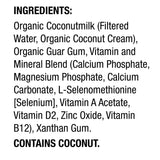 So Delicious Unsweetened Organic Coconut Milk - 32 fl oz - 6 Pack