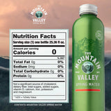 Mountain Valley Still Spring Water Aluminum Bottle, 750 mL, 12 pk.