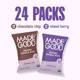 MadeGood Mixed Berry &amp; Chocolate Chip Granola Minis, 24 pk.