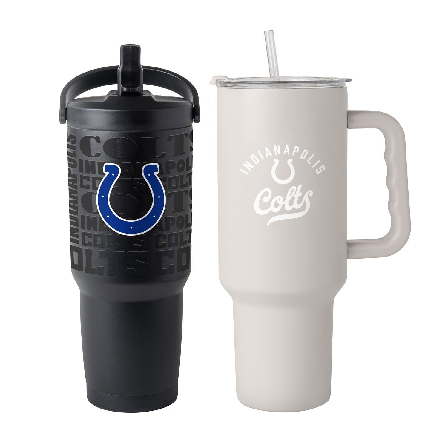 Logo Brands Indianapolis Colts Stainless Steel Tumbler Set