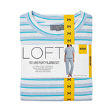 LOFT Women's 2-Piece Tee and Pant Pajama Set