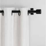 Sun Shield Chalmer Linen Blend 100% Blackout Panel Curtains (Pair) 7' to 9' Options