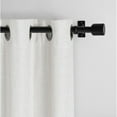 Sun Shield Chalmer Linen Blend 100% Blackout Panel Curtains (Pair) 7' to 9' Options