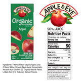 Apple &amp; Eve Organic Reduced Sugar Variety Pack, 6.75 fl. oz., 36 pk.