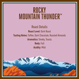 Boyer's Coffee Rocky Mountain Thunder Dark Roast Ground Coffee, 36 oz.